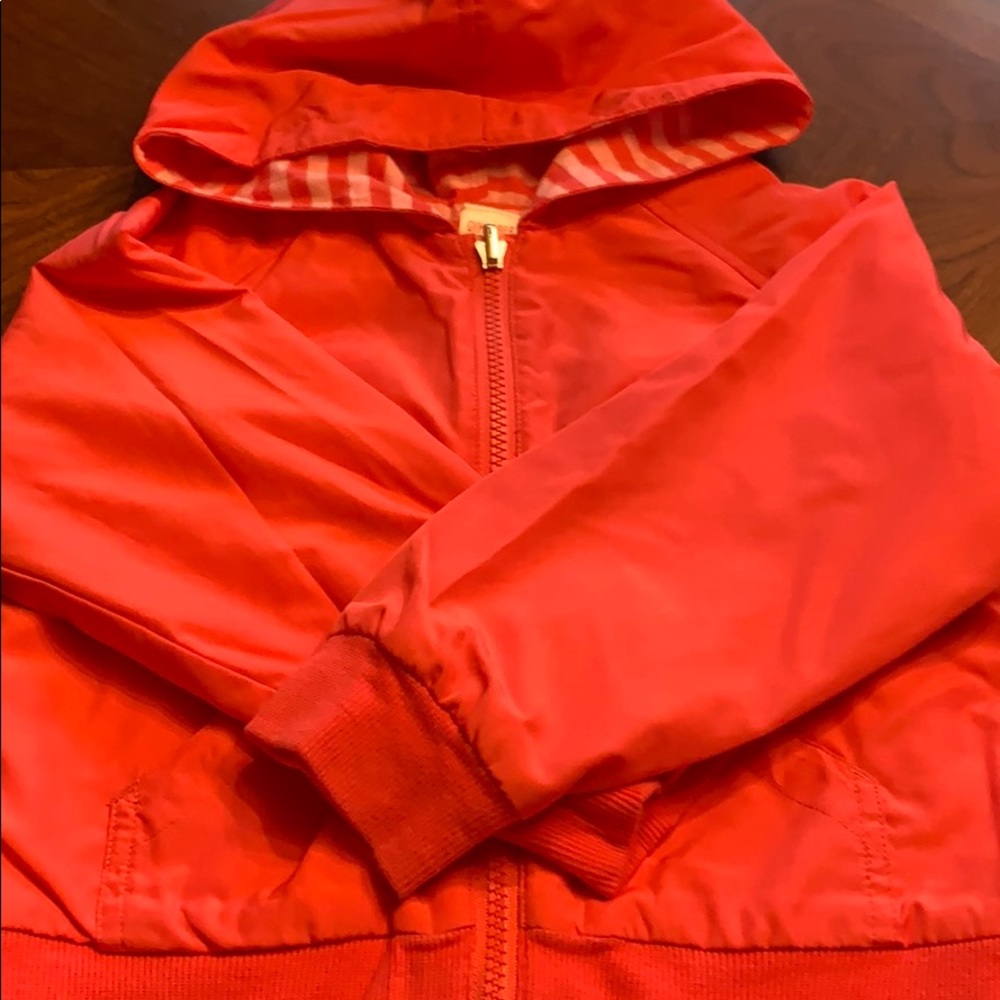 Reversible Gymboree lined, hooded spring jacket 5